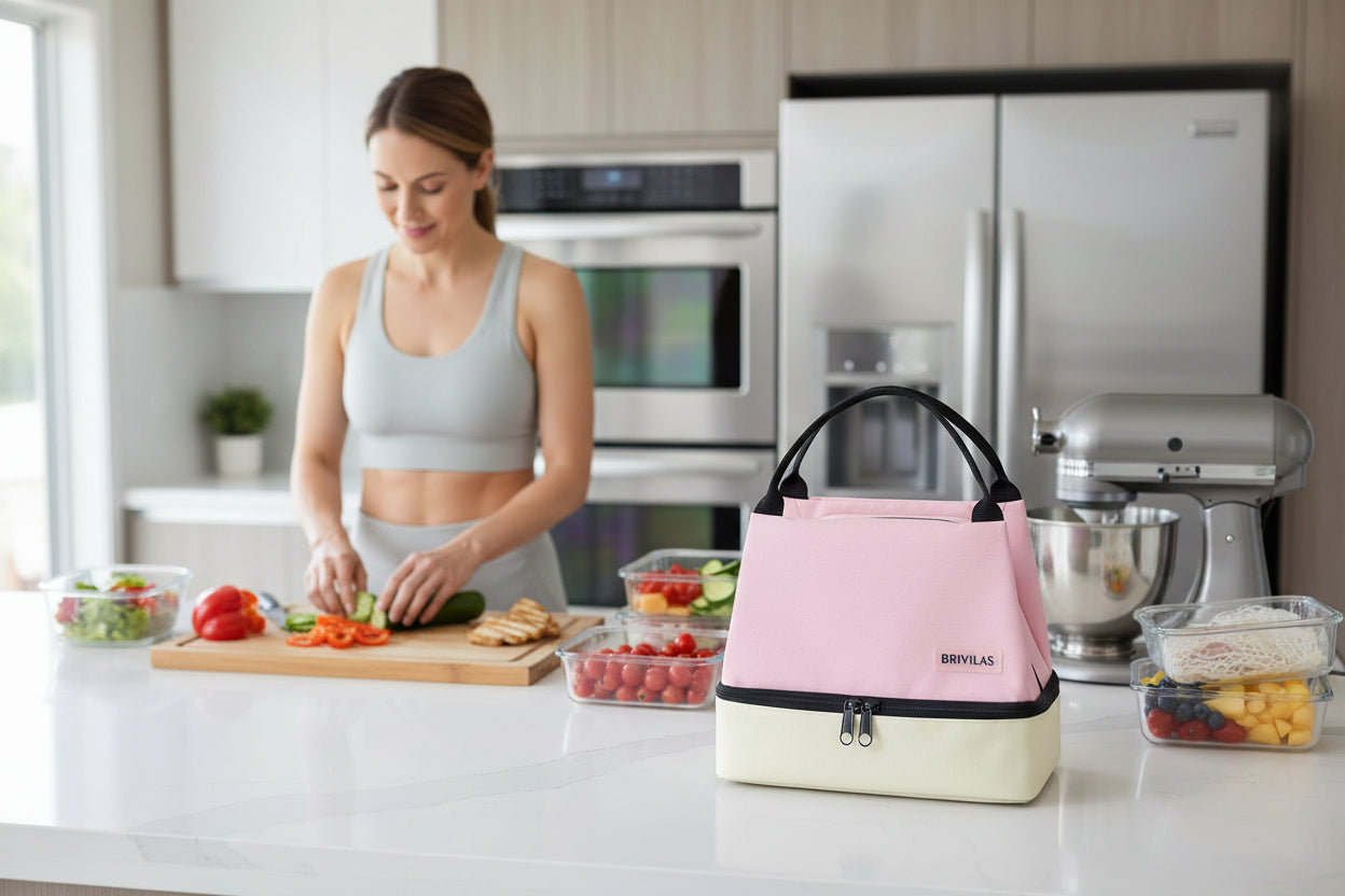 sac isotherme femme rose