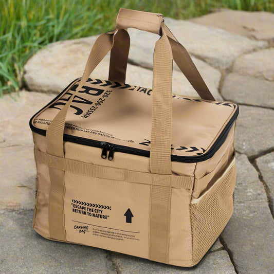 Sac isotherme pour picnic khaki