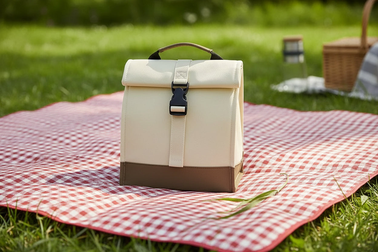 sac isotherme repas femme pleine air