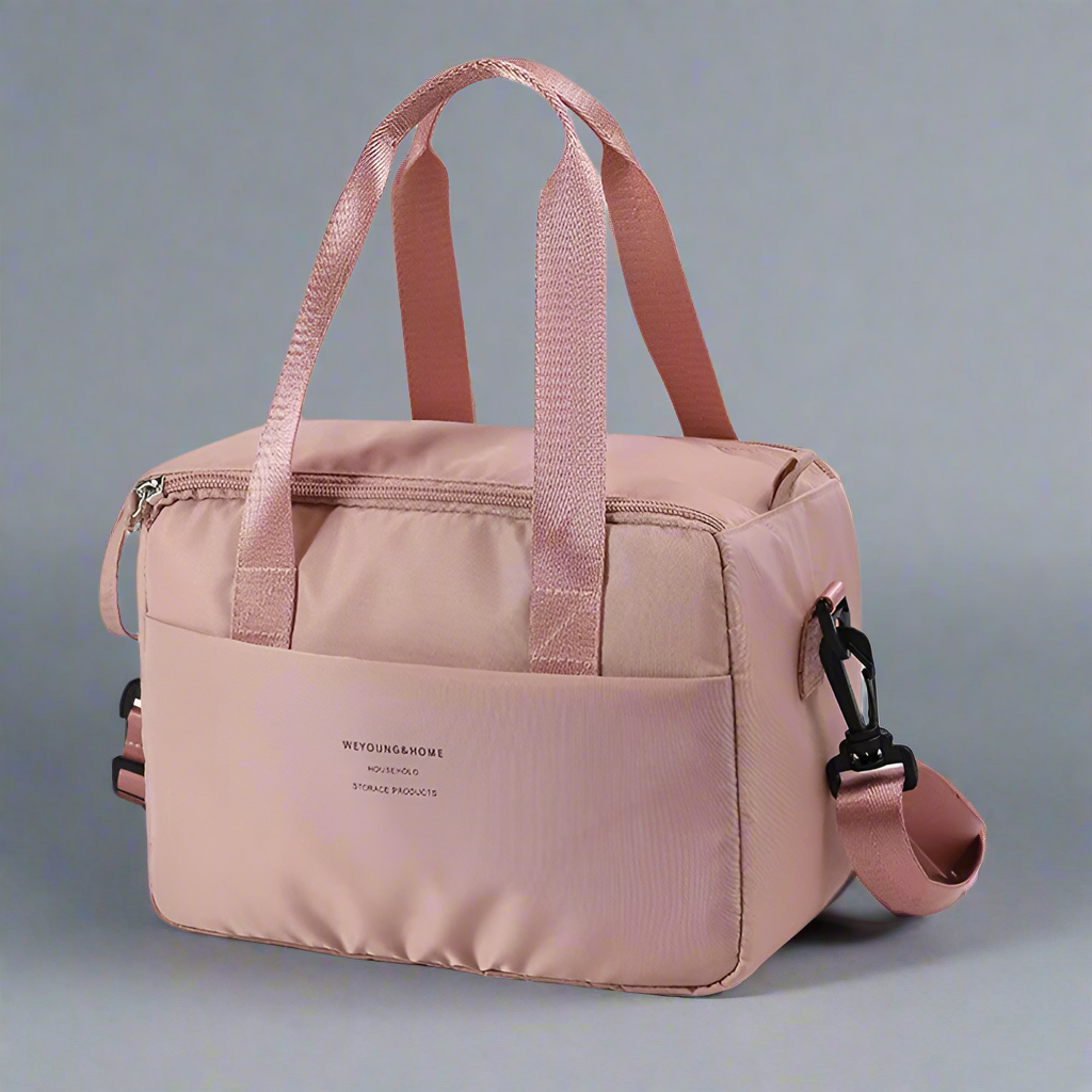 Sac isotherme repas rose