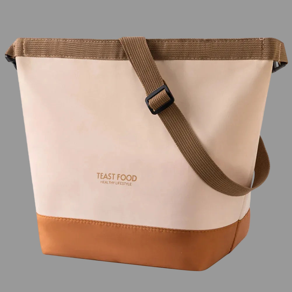 sac lunch pliable beige